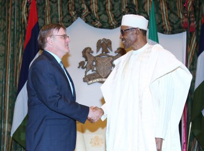 PRESIDENT BUHARI RECEIVES OUTGOING CANADIAN HIGH COMMISSIONER TO