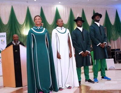 The Nigerian Colour for the 2016 Rio Olympic