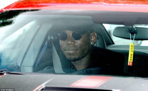 Pogba arrives Manchester United