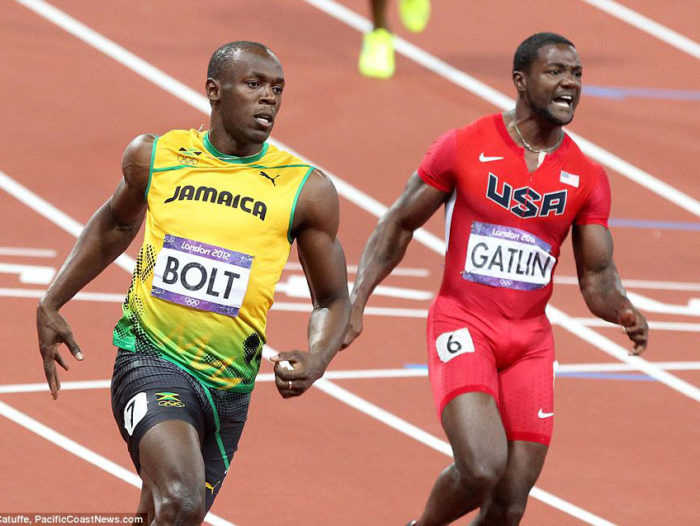 Usain Bolt and Justin Gatlin