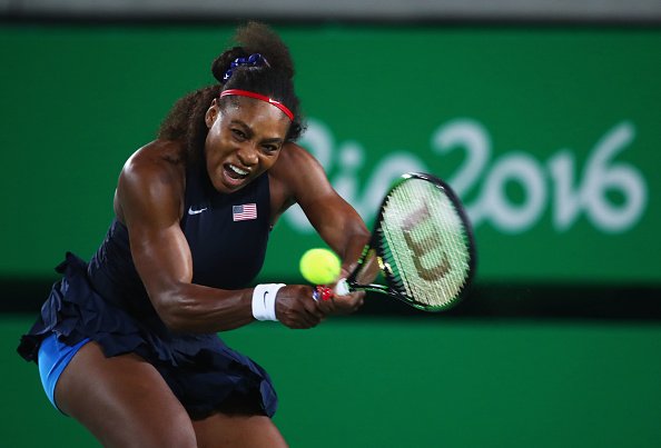Serena struggling to match her opponent