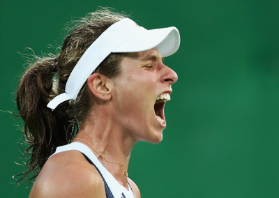 The roar of a lion. The Ukrainian who defeated Serena roar after her victory