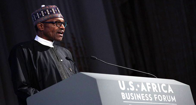 President Muhammadu Buhari woos investors in US