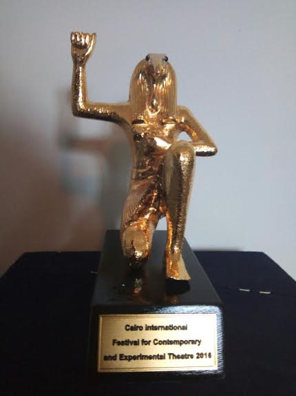 Osofisan's award in Cairo, Egypt