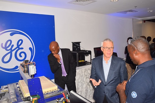 GE unveils its first ever permanent ‘garages’ installation in Lagos
