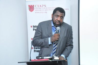 Prof Anthony Kila, Centre Director, CIAPS, Lagos