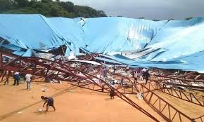 Uyo church collapsed building