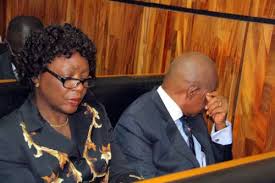 Justice Ademola and wife