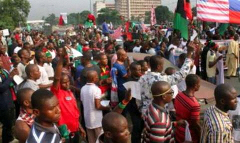 biafra marchers