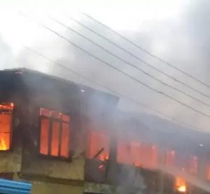 Fire Razes Benin Mall