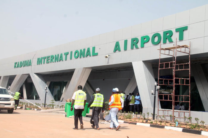 Front view of the Kaduna International Airport