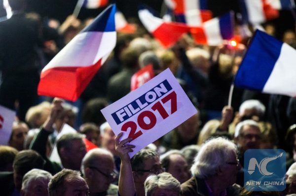 FRANCE-PARIS-PRESIDENTIAL ELECTION-FRANCOIS FILLON