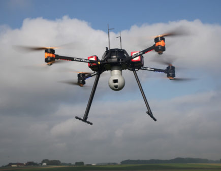 AltiGator civil drone OnyxStar Fox-C8 XT in flight