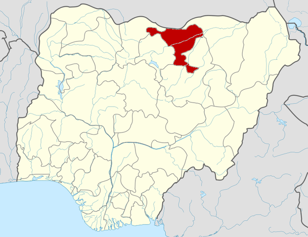 Location of Jigawa State in Nigeria.