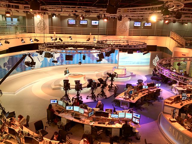 Al Jazeera English newsroom