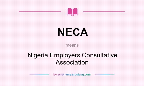 NECA meaning – what does NECA stand for?