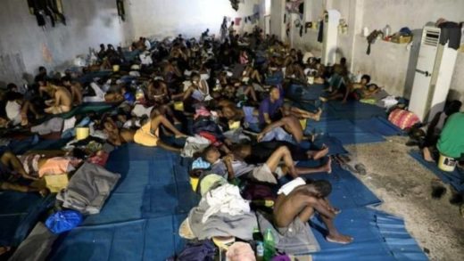 Libyan migrant slaves