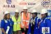 Female TIN Can Island Container Terminal crane operators with Hadiza Usman, MD of NPA