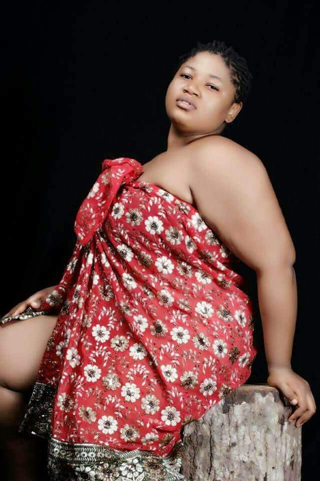 South African Model Magoleng Hits Lagos For Plus Size Pageant Pm News 3465