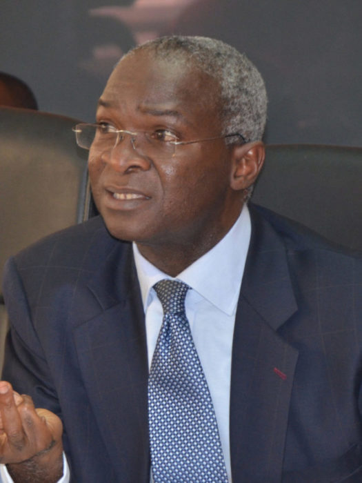 Minister of Power, Works and Housing, Mr Babatunde Fashola