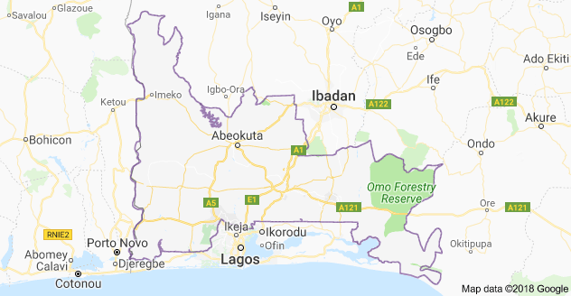 Ogun State Map