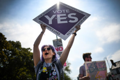 Voters Go To The Polls In Ireland’s Abortion Referendum
