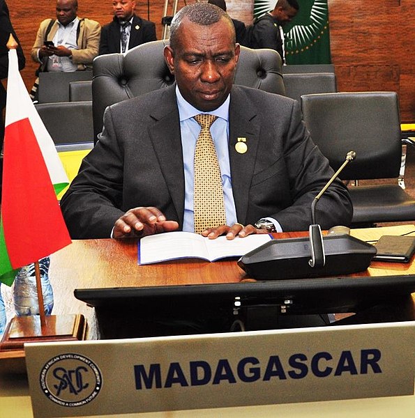 Madagascar’s PM Olivier Mahafaly Solonandrasana
