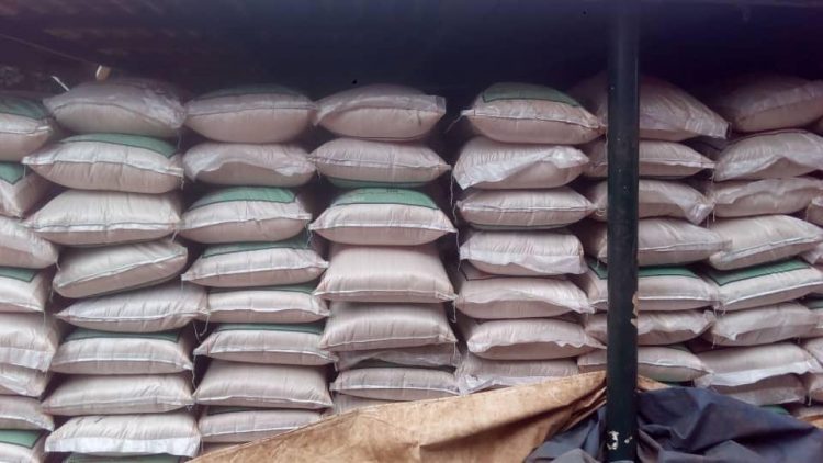 bags of rice seized