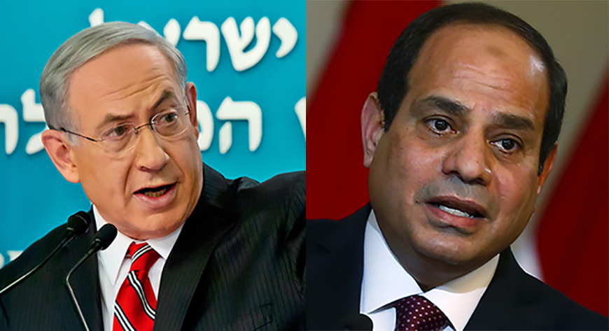 Israeli-Prime-Minister-Benjamin-Netanyahu-and-Egyptian-President-Abdel-Fattah-al-Sisi