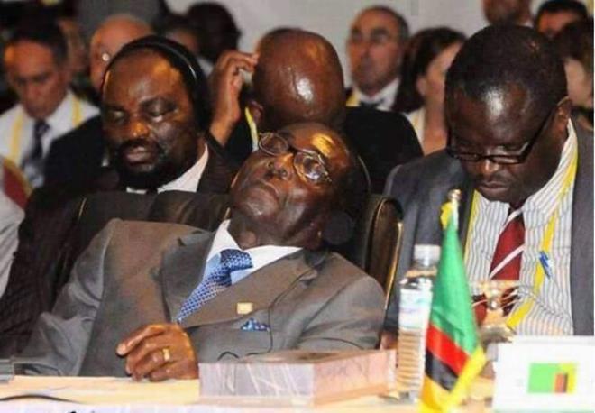 Mugabe-and-aides-probably-have-the-sound-sleep-gene