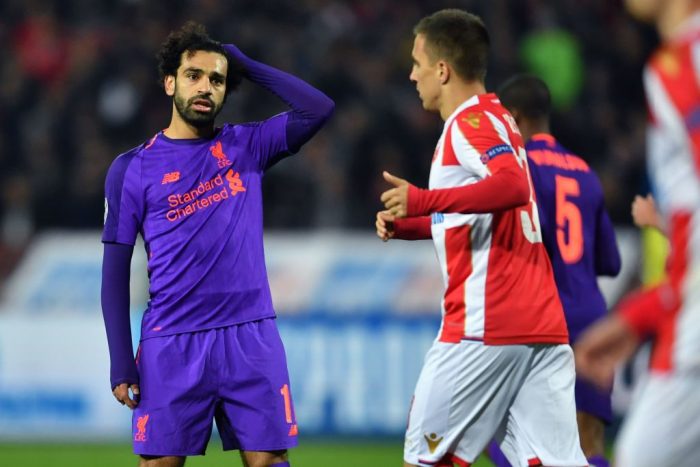 Liverpool stunned by Red Star Belgrade