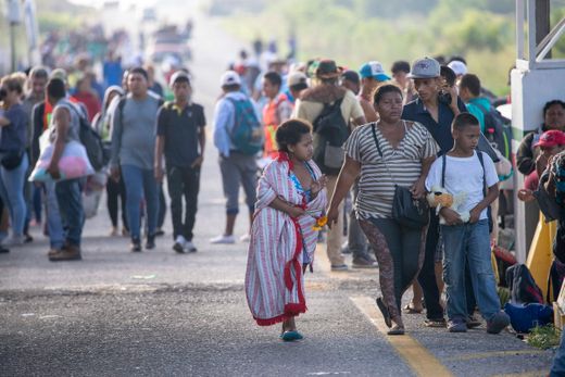 Migrants heading to US 2