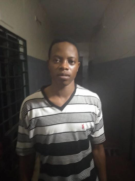 The Togolese suspect