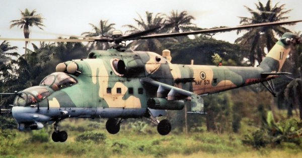 Nigerian-Air-Force-attack-helicopter