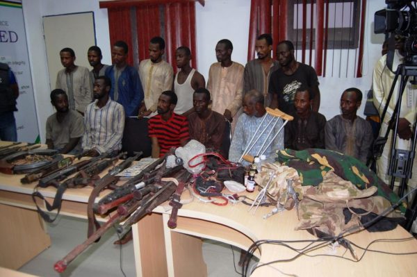 Some-of-the-85-suspected-bandits-arrested-in-Zamfara-by-the-police-e1543611975215