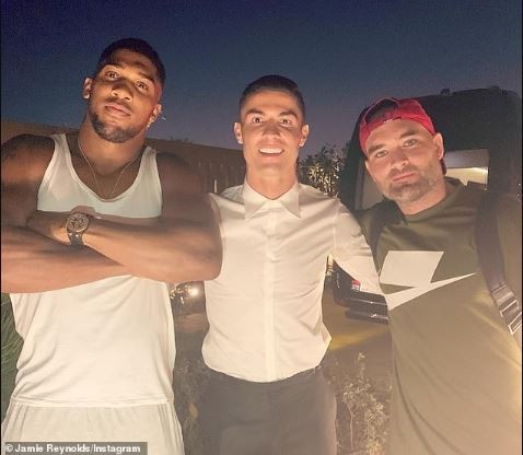 Photos: Anthony Joshua, Cristiano Ronaldo unwind in Dubai - P.M. News