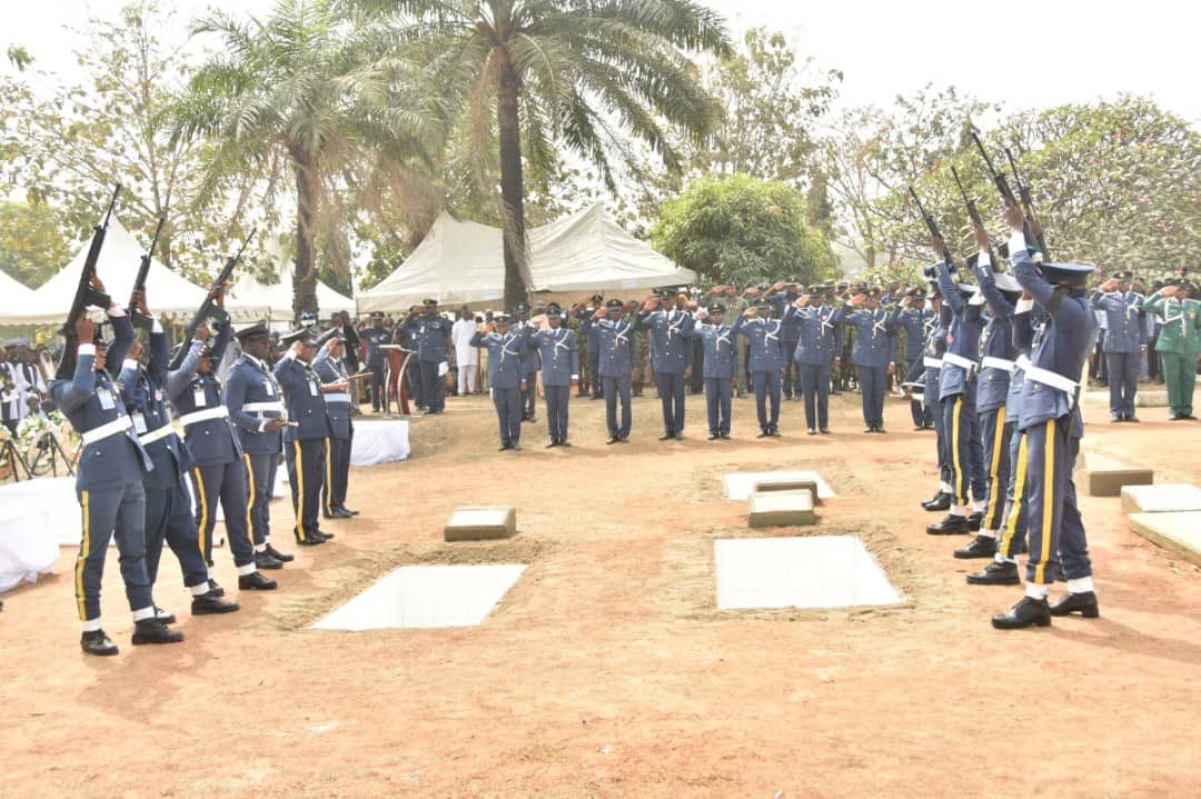 NAF Helicopter Crash: Photos From The Funeral Ceremony - P.M. News