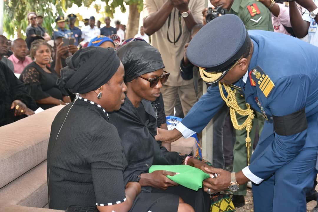 NAF Helicopter Crash: Photos From The Funeral Ceremony - P.M. News