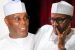 Atiku (left) Buhari(right): Atiku criticicises decision of Buhari to spend $1.5 billion to rehabilitate Port Harcourt refinery