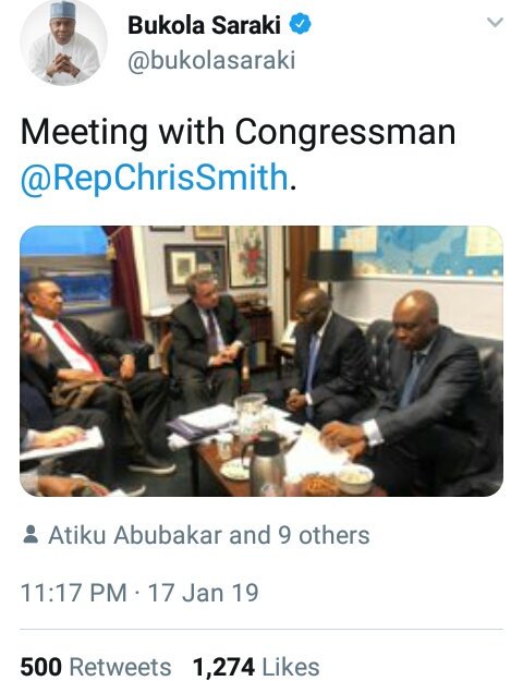 Atiku meets US congressman