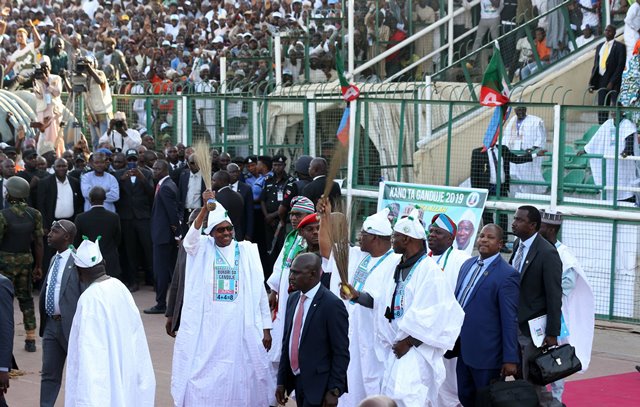 PMB-arrives-for-Campaign-Rally-in-Kano