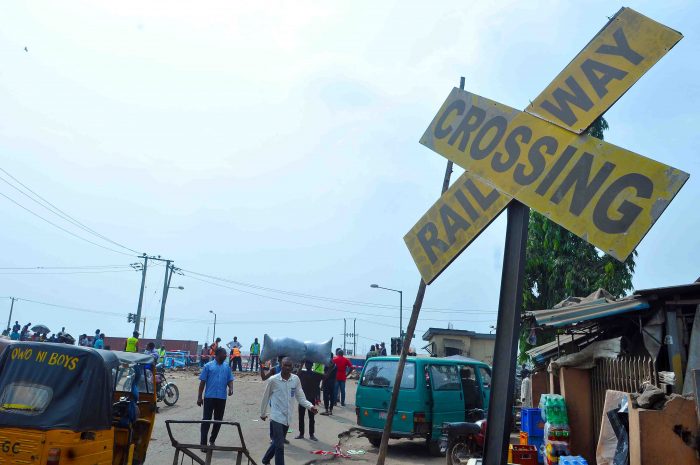 scene 2 Scene of the train accident at Idi-Mangoro,Agege, Lagos