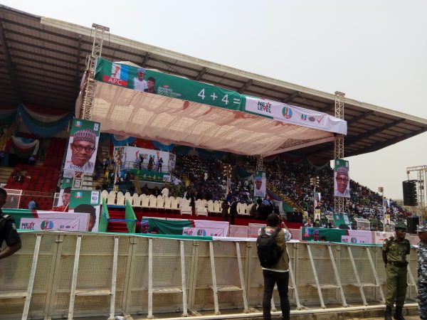 stadium before the arrival of Buhari