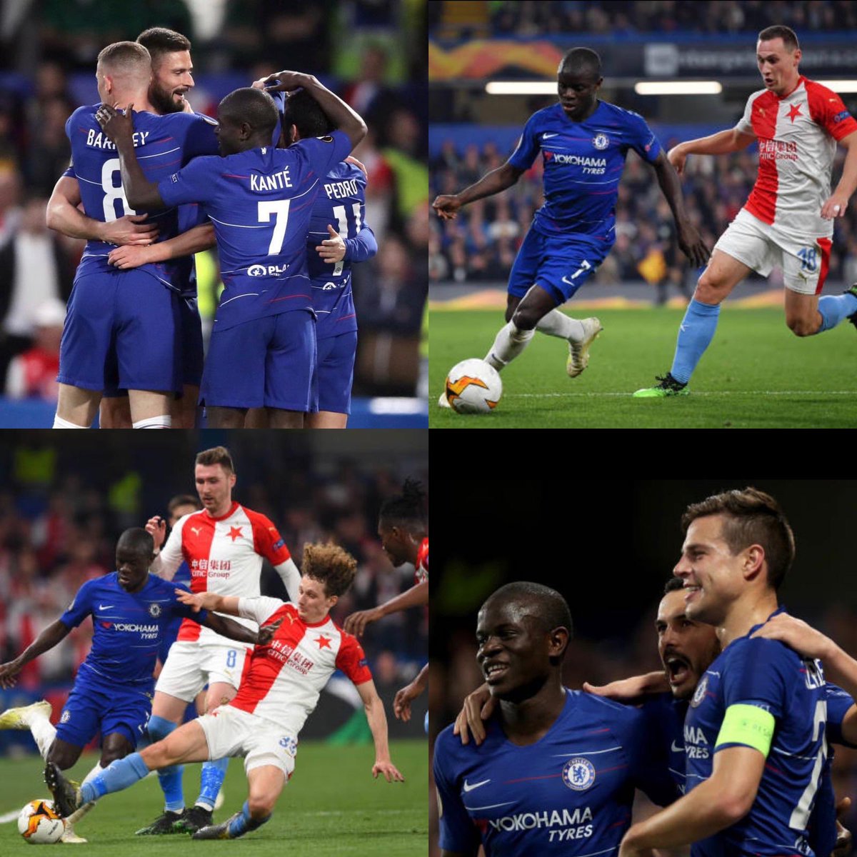 Chelsea 4-3 Slavia Prague (Agg: 5-3) Pedro scores twice in seven