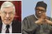 Ambassador John Campbell and President Buhari.
