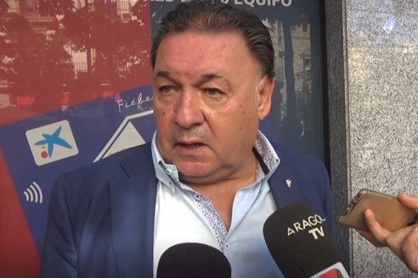 Agustin Lasaosa, Huesca President arrested