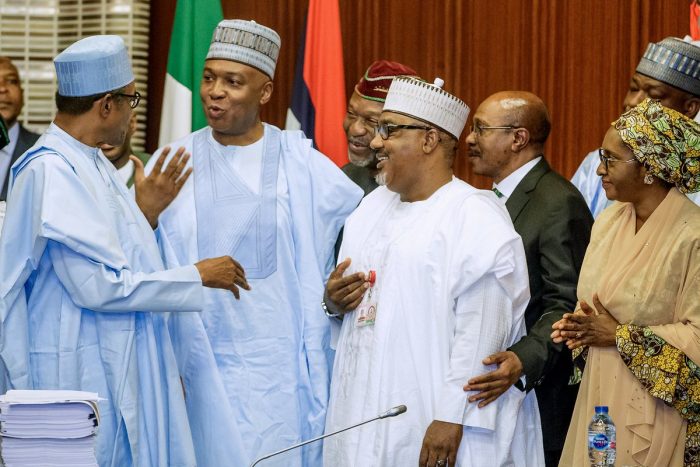 Buhari and Bukola Saraki