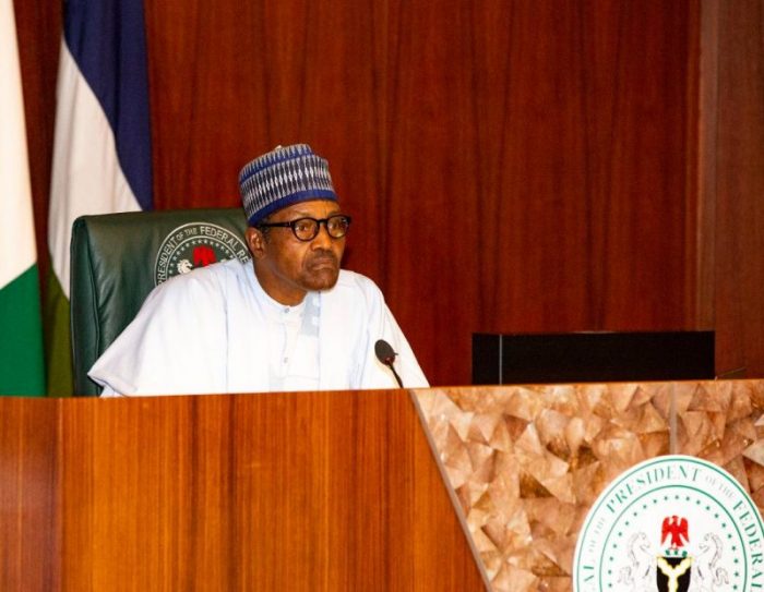 Buhari: in a pensive mood, reflects on the tasks ahead