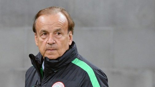 Super Eagles Coach Gernot Rohr