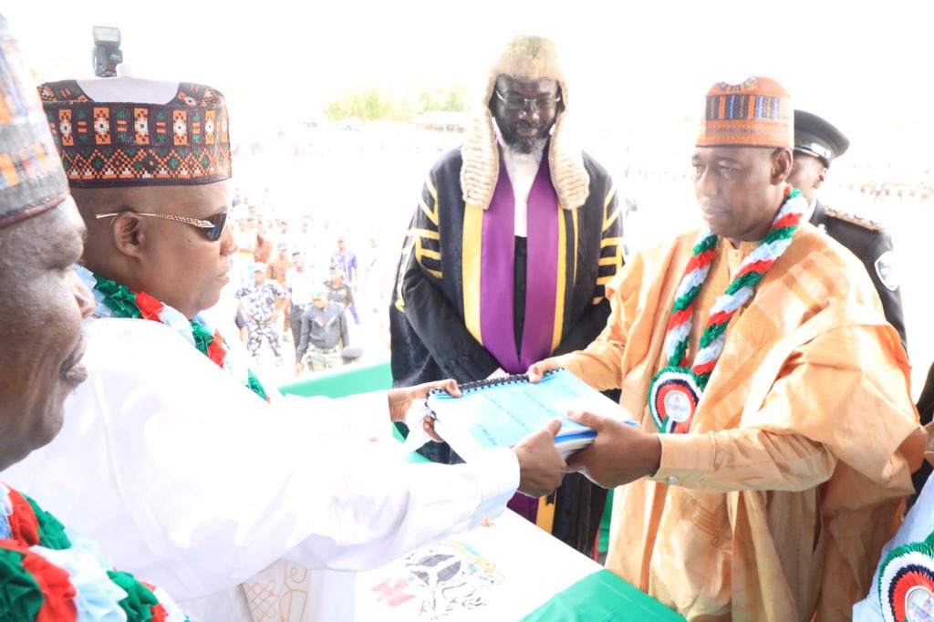 Kashim Shettima hands over to Zulum